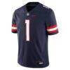 Noah Fifita Arizona Wildcats Nike Home NIL Football Game Jersey - Navy - Side View