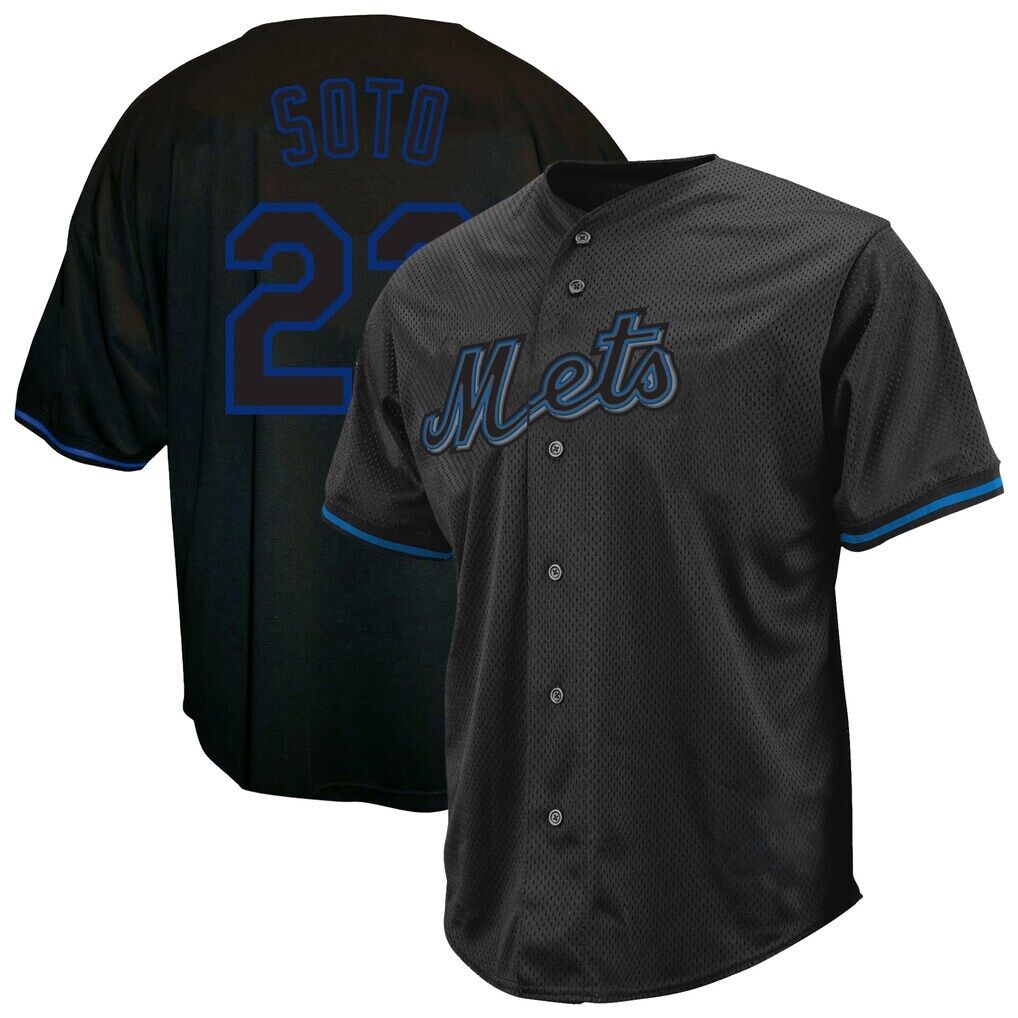 Juan Soto New York Mets Profile Big & Tall Pop Fashion Jersey