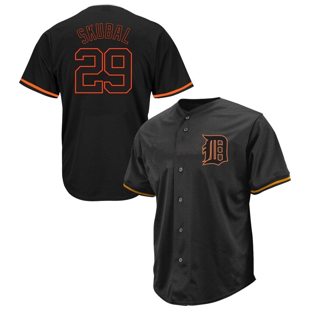 Tarik Skubal Detroit Tigers Profile Big & Tall Pop Fashion Jersey