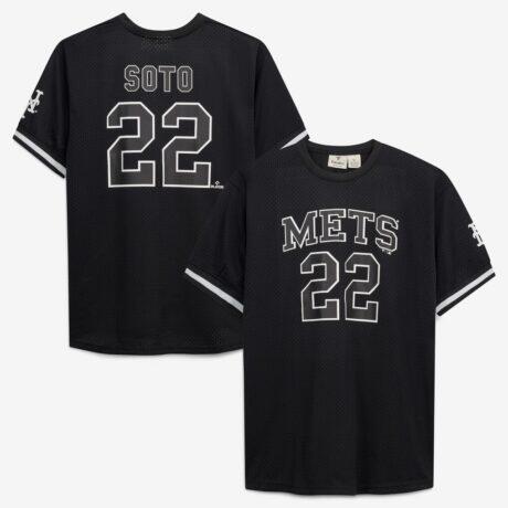 Juan Soto New York Mets Fashion7 Big & Tall Heavyweight Mesh Jersey - - Front View