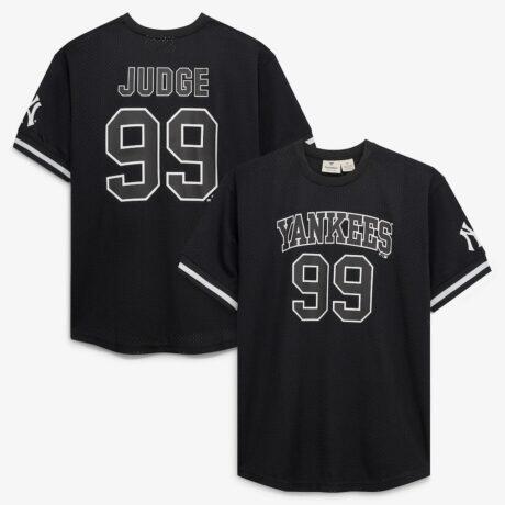 Aaron Judge New York Yankees Fashion7 Big & Tall Heavyweight Mesh Jersey - - Front View