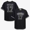 Shohei Ohtani Los Angeles Dodgers Fashion7 Big & Tall Heavyweight Mesh Jersey - - Front View