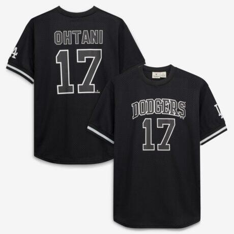 Shohei Ohtani Los Angeles Dodgers Fashion7 Big & Tall Heavyweight Mesh Jersey - - Front View
