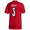 Quincy Riley Louisville Cardinals adidas Replica Football Alumni Jersey - Red - Detail View