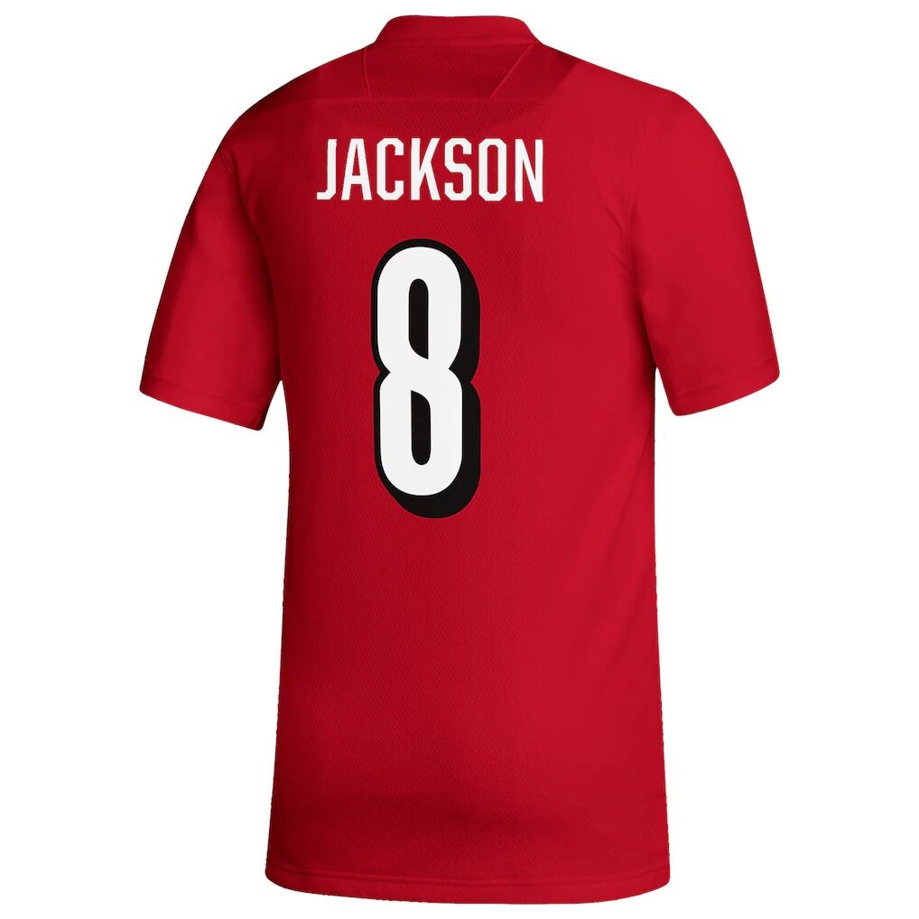 Lamar Jackson Louisville Cardinals adidas Replica Football Alumni Jersey