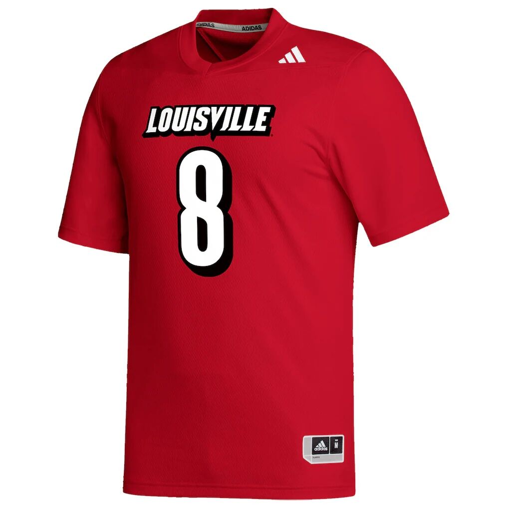 Lamar Jackson Louisville Cardinals adidas Replica Football Alumni Jersey