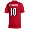 Jaire Alexander Louisville Cardinals adidas Replica Football Alumni Jersey - Red - Detail View