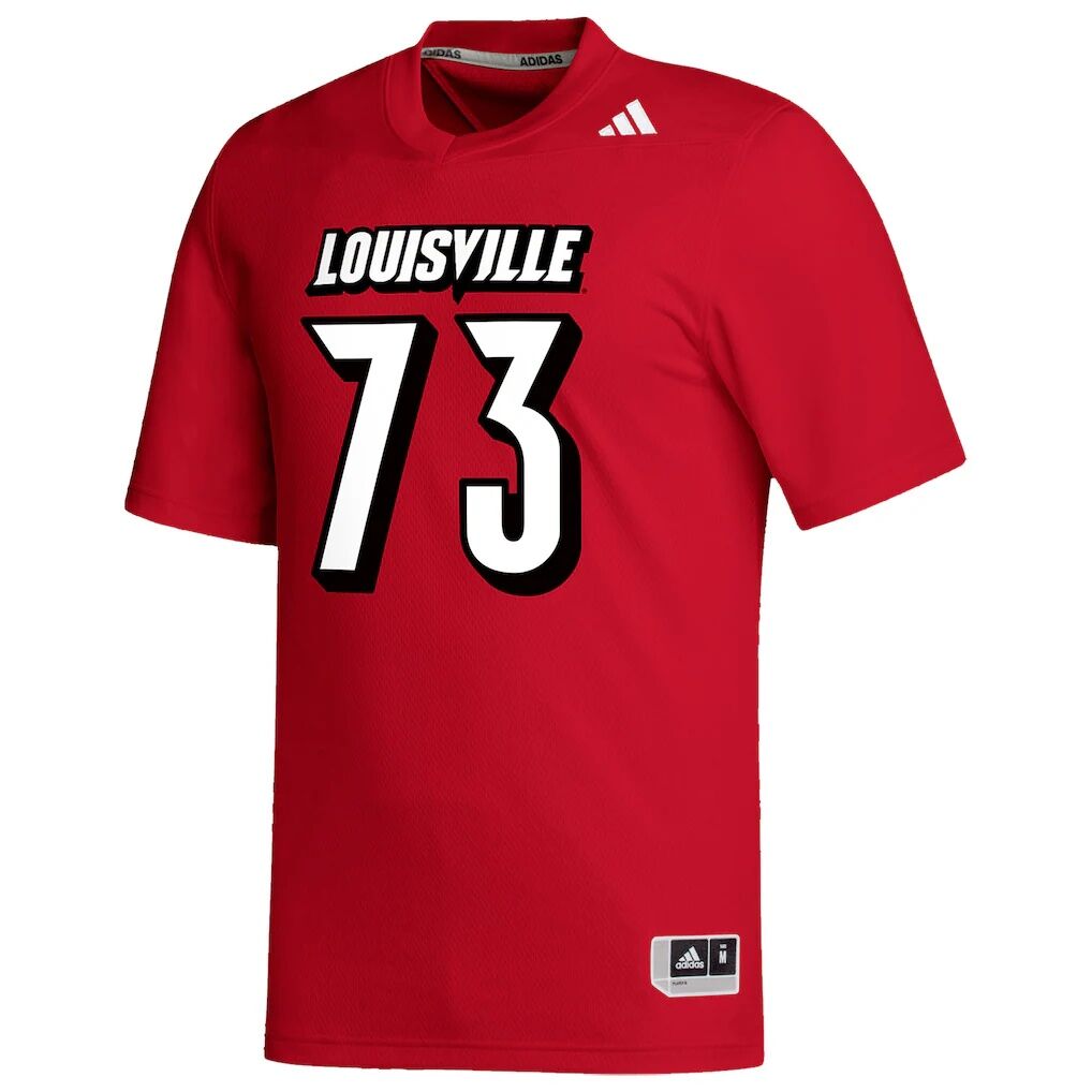 Mekhi Becton Louisville Cardinals adidas Replica Football Alumni Jersey