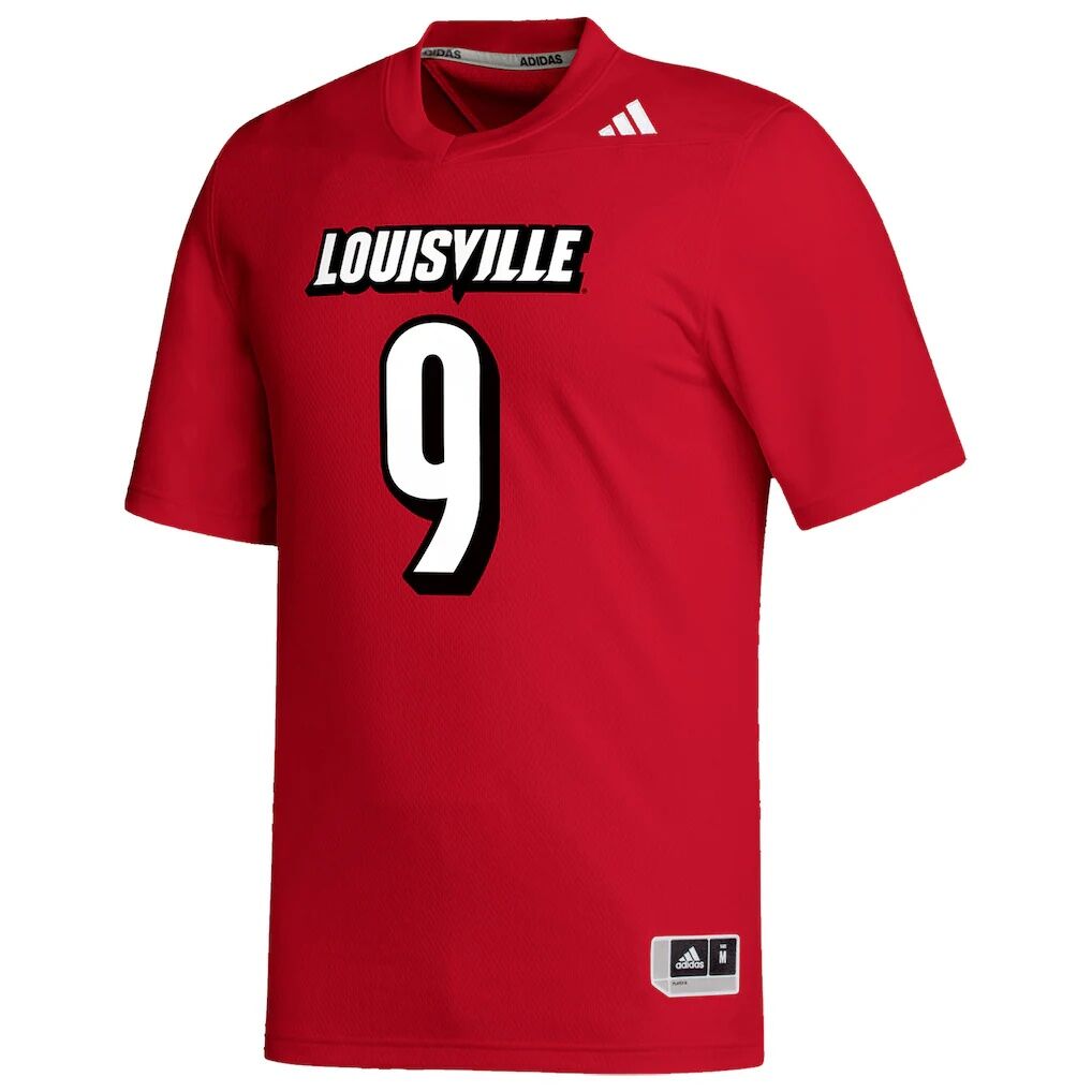 Tyler Shough Louisville Cardinals adidas Replica Football Alumni Jersey