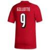 Ashton Gillotte Louisville Cardinals adidas Replica Football Alumni Jersey - Red - Detail View