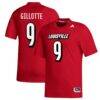 Ashton Gillotte Louisville Cardinals adidas Replica Football Alumni Jersey - Red - Front View
