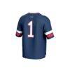 #1 Florida Atlantic Owls GameDay Greats Youth Lightweight Football Jersey - Navy - Detail View