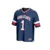 #1 Florida Atlantic Owls GameDay Greats Youth Lightweight Football Jersey - Navy - Side View