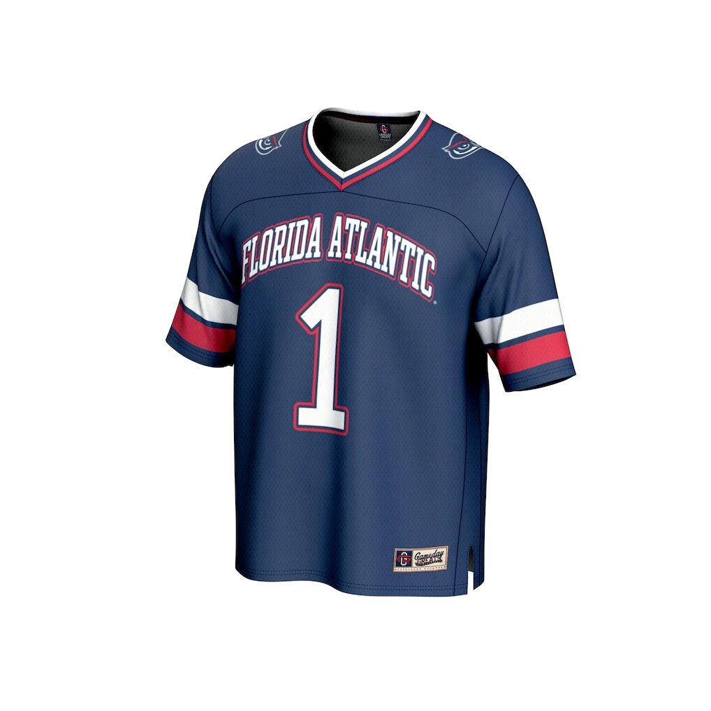 #1 Florida Atlantic Owls GameDay Greats Youth Lightweight Football Jersey