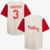 Philadelphia Phillies Profile Big & Tall Two-Color Fashion Jersey - - Front View
