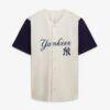 New York Yankees Profile Big & Tall Two-Color Fashion Jersey - - Side View