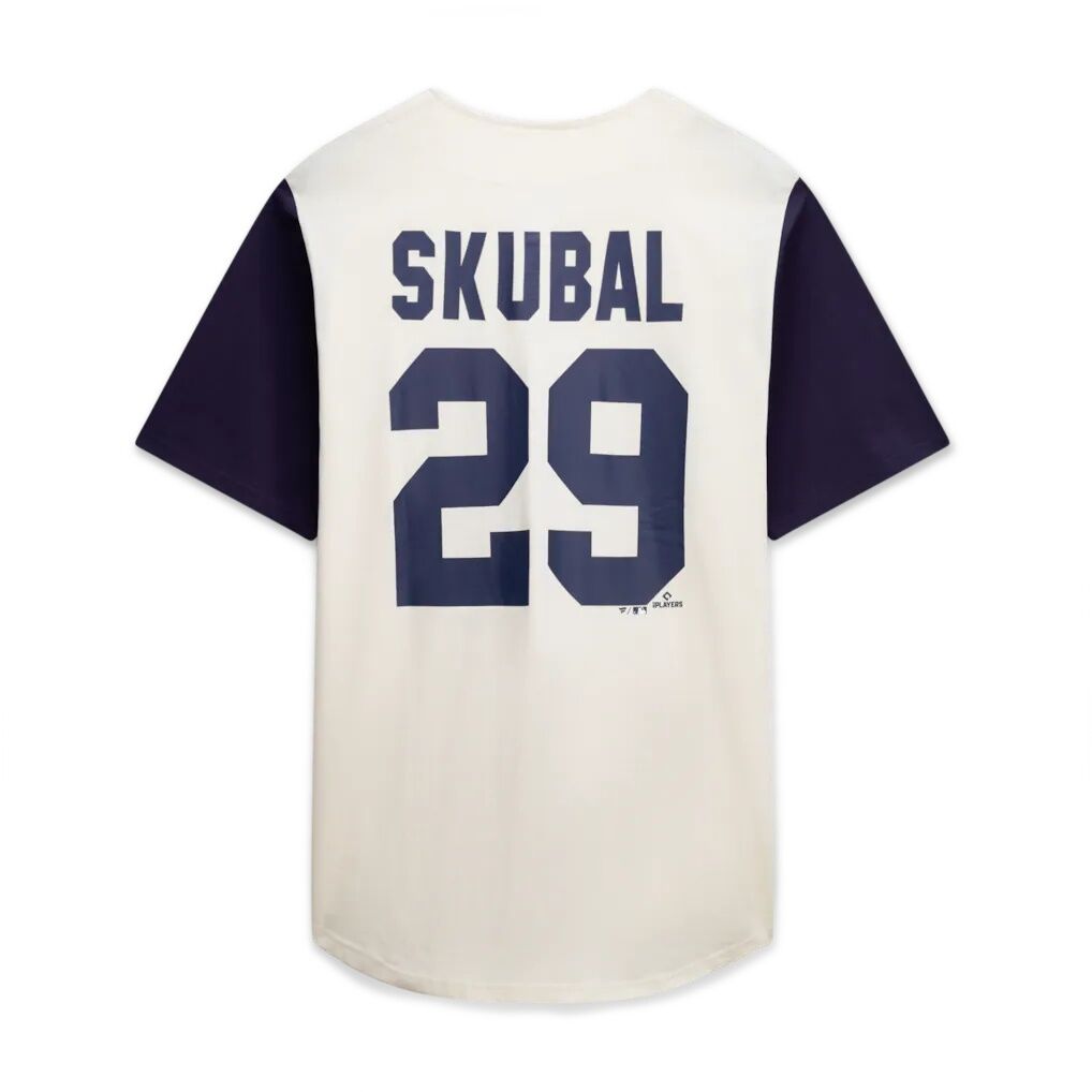Detroit Tigers Profile Big & Tall Two-Color Fashion Jersey – Cream/Navy