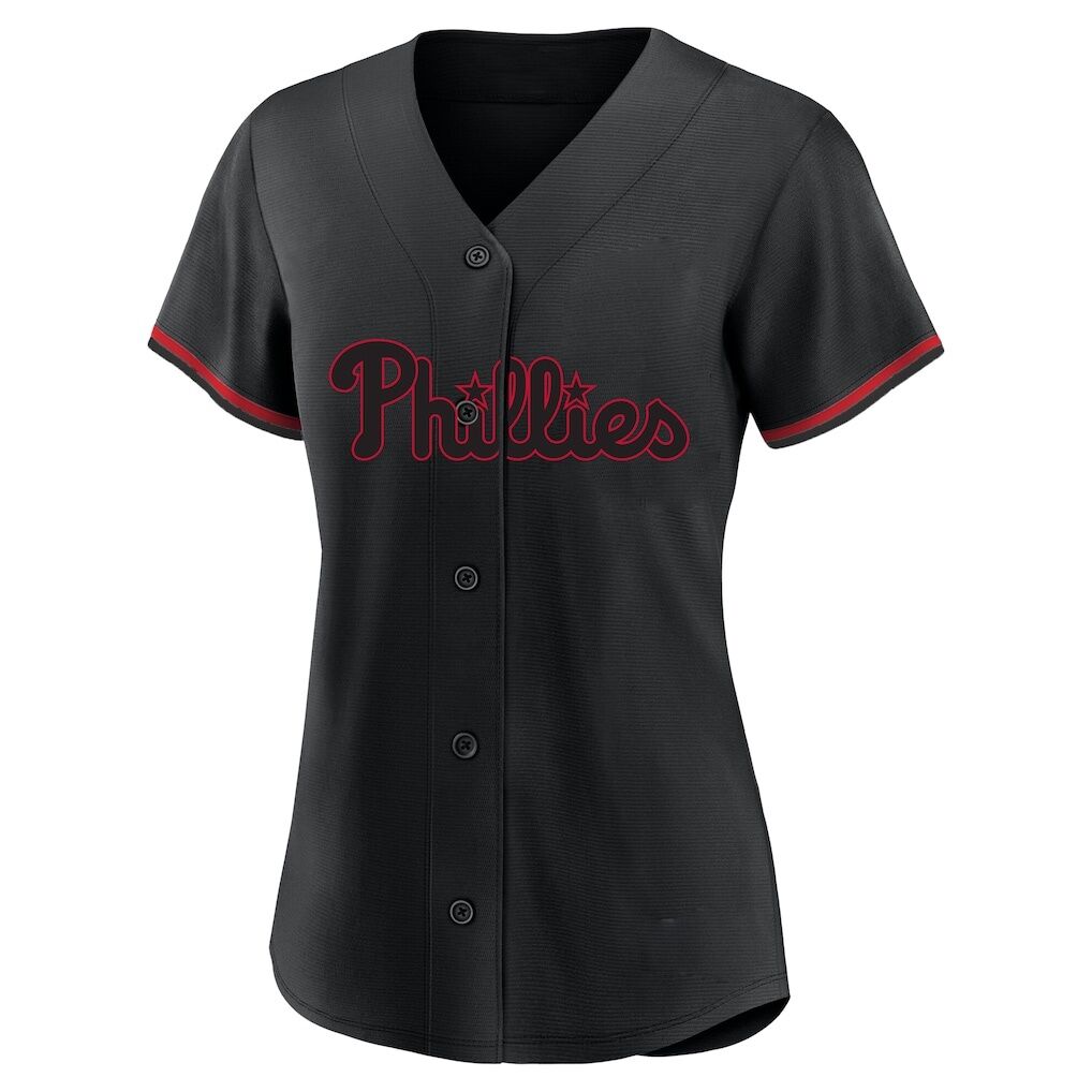 Bryce Harper Philadelphia Phillies Profile Women's Plus Size Player Name & Number Fashion Jersey