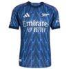 Viktor Gyökeres Arsenal adidas 2025/26 Away Authentic Player Jersey - Blue - Side View