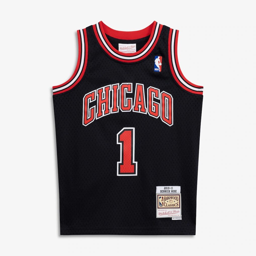 Derrick Rose Chicago Bulls Mitchell & Ness Youth 2010/11 Hardwood Classics Swingman Jersey