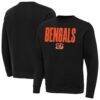Cincinnati Bengals Antigua Victory Sweatshirt - Black - Front View