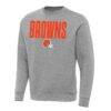Cleveland Browns Antigua Victory Sweatshirt - - Side View