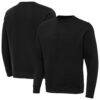 Pittsburgh Steelers Antigua Victory Sweatshirt - Black - Front View