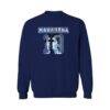 Diego Maradona Argentina National Team Vive La Fete Name & Number Sweatshirt - Navy - Front View