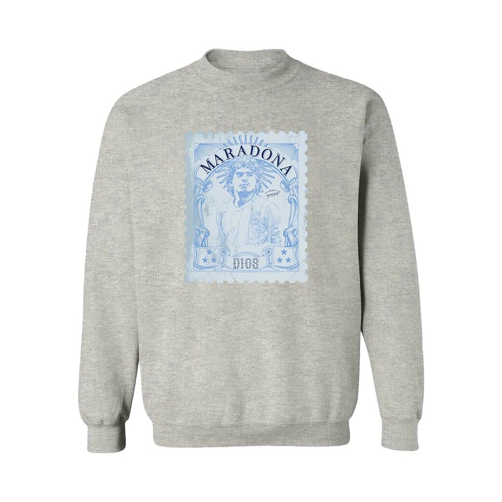 Diego Maradona Argentina National Team Vive La Fete Vintage Stamp Sweatshirt