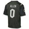 Braelon Allen New York Jets Nike Youth 2025 Rivalries Collection Game Jersey - - Detail View