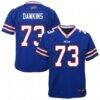 Dion Dawkins Buffalo Bills Nike Youth Team Game Jersey - - Front View