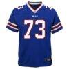 Dion Dawkins Buffalo Bills Nike Youth Team Game Jersey - - Side View