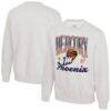 Phoenix Mercury Stadium Essentials Unisex Sky High Fleece Crew Neck Sweatshirt - - Front View