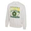Seattle Storm Stadium Essentials Unisex Sky High Fleece Crew Neck Sweatshirt - - Side View