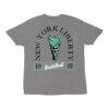 New York Liberty Stadium Essentials Unisex Lay Low Vintage Wash Relaxed Fit T-Shirt - - Detail View