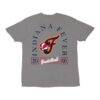 Indiana Fever Stadium Essentials Unisex Lay Low Vintage Wash Relaxed Fit T-Shirt - - Detail View