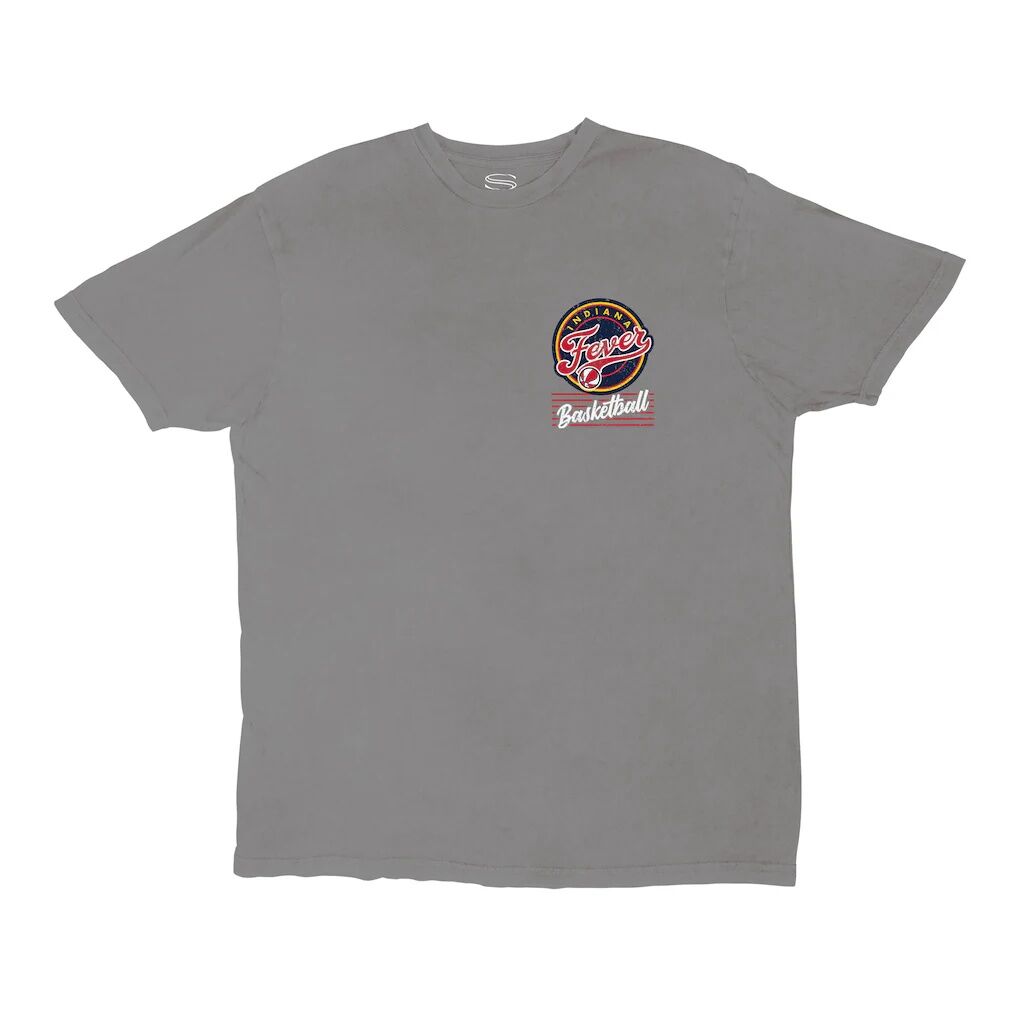 Indiana Fever Stadium Essentials Unisex Lay Low Vintage Wash Relaxed Fit T-Shirt - Platinum
