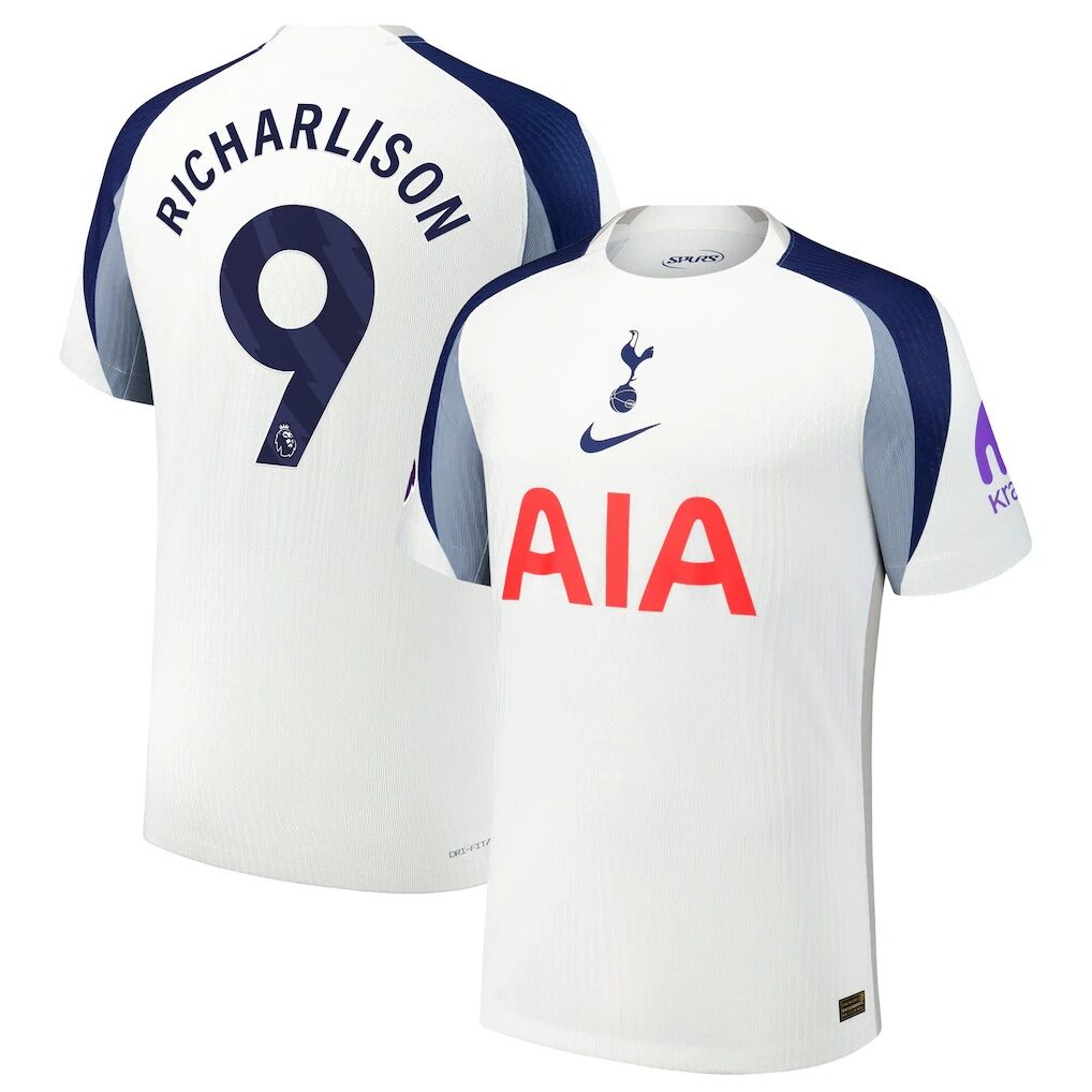 Richarlison Tottenham Hotspur Nike 2025/26 Home Authentic Player Jersey