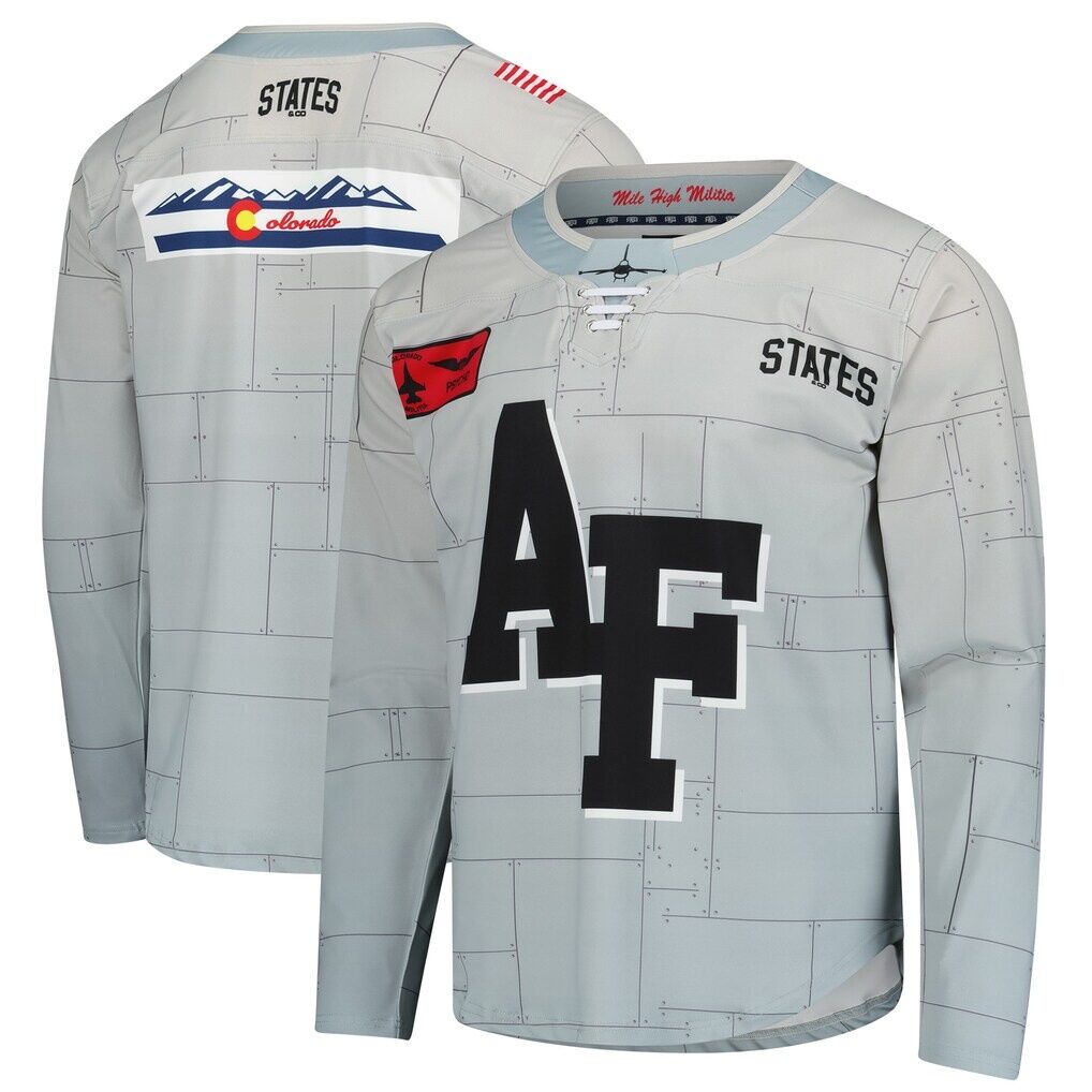 Air Force Falcons APLS Tail Flash Hockey Replica Jersey
