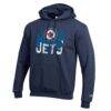 Winnipeg Jets Champion Powerblend Hoodie - Navy - Side View