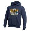 Nashville Predators Champion Powerblend Hoodie - Navy - Side View