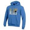 St. Louis Blues Champion Powerblend Hoodie - Blue - Side View