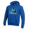 Vancouver Canucks Champion Powerblend Hoodie - - Side View