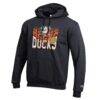 Anaheim Ducks Champion Powerblend Hoodie - Black - Side View