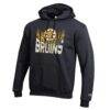 Boston Bruins Champion Powerblend Hoodie - Black - Side View