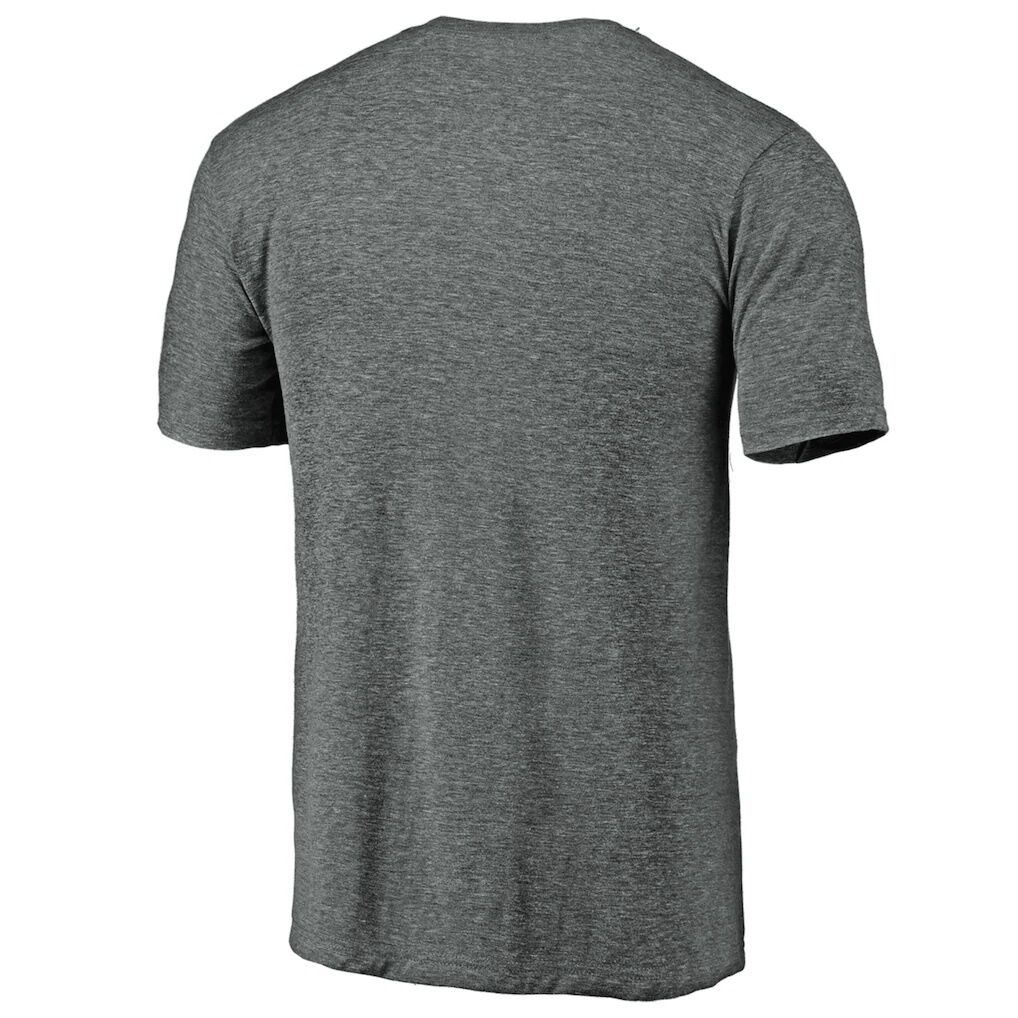 Los Angeles Dodgers Weathered Logo Tri-Blend T-Shirt – Heather Gray