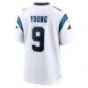 Bryce Young Carolina Panthers Nike Game Jersey - White - Detail View
