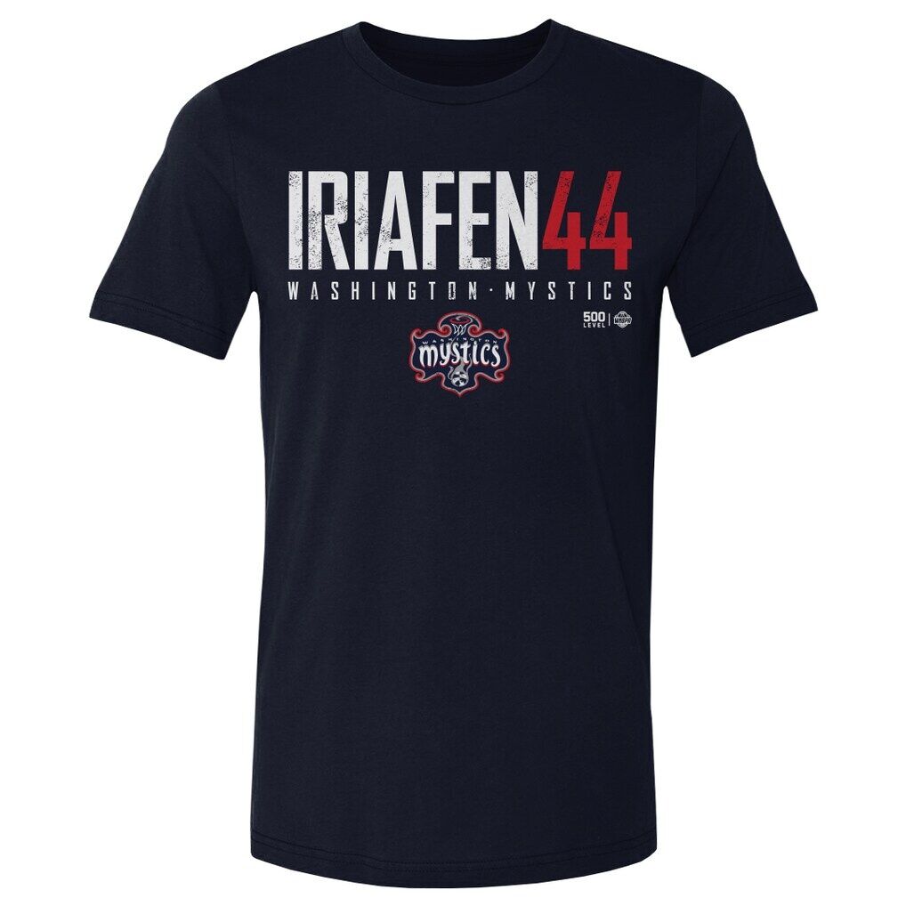 Kiki Iriafen Washington Mystics 500 Level Elite T-Shirt
