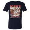 Kiki Iriafen Washington Mystics 500 Level Vintage T-Shirt - Navy - Back View