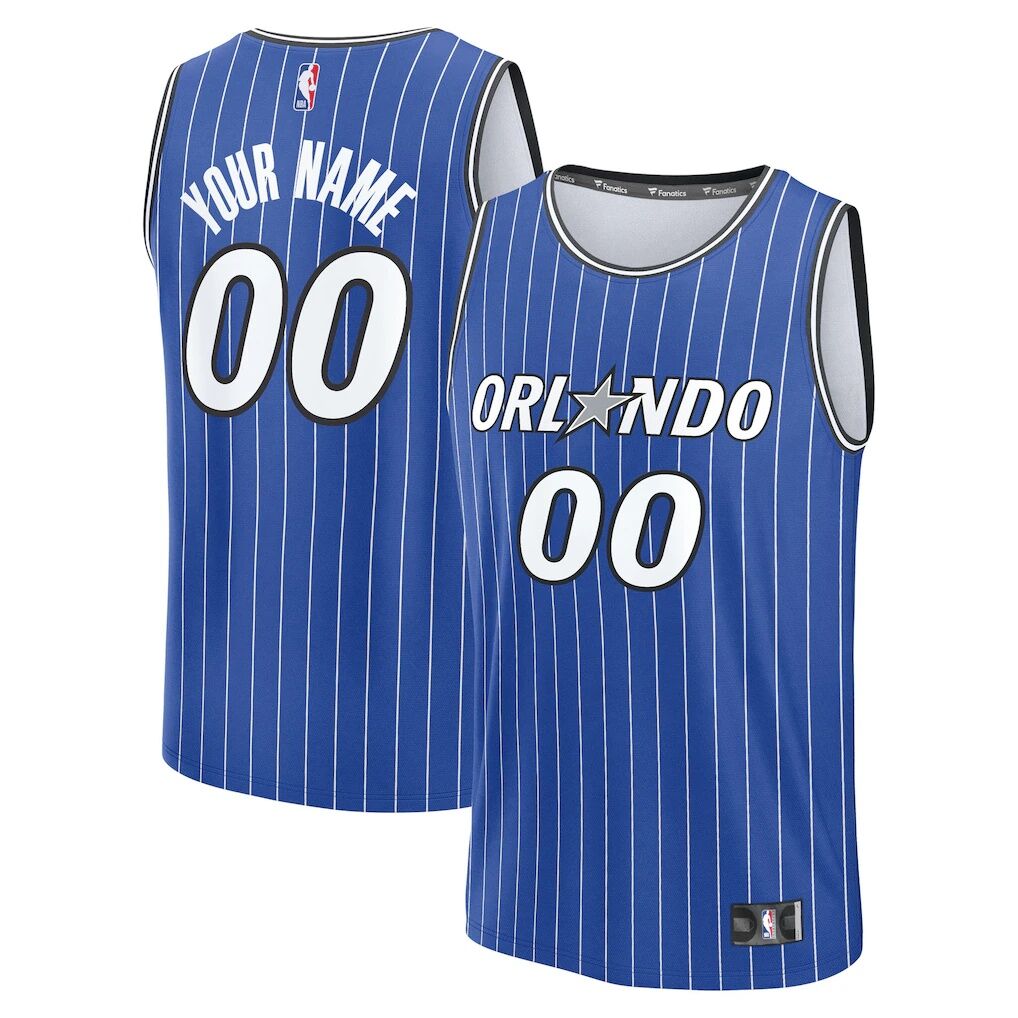 Orlando Magic Fashion7 Youth Fast Break Replica Custom Jersey - Icon Edition